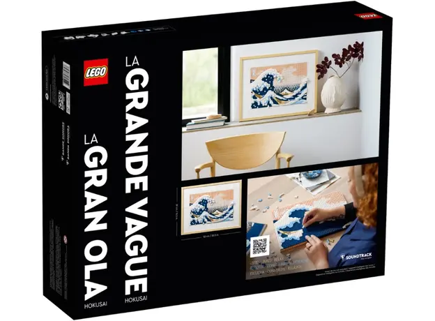 Конструктор LEGO Art Хокусай, «Большая волна» 1810 деталей (31208) - изображение 4
