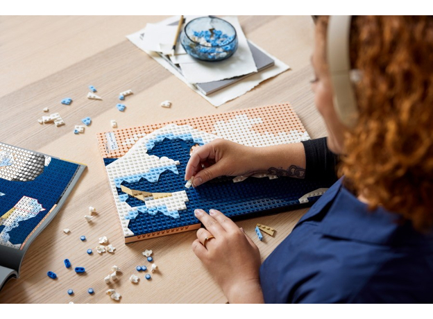 Конструктор LEGO Art Хокусай, «Большая волна» 1810 деталей (31208) - изображение 8 Конструктор LEGO Art Хокусай, «Большая волна» 1810 деталей (31208) - изображение 8