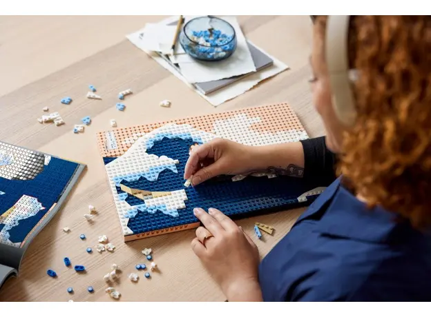 Конструктор LEGO Art Хокусай, «Большая волна» 1810 деталей (31208) - изображение 8