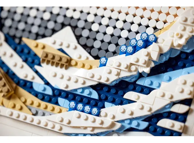 Конструктор LEGO Art Хокусай, «Большая волна» 1810 деталей (31208) - изображение 12