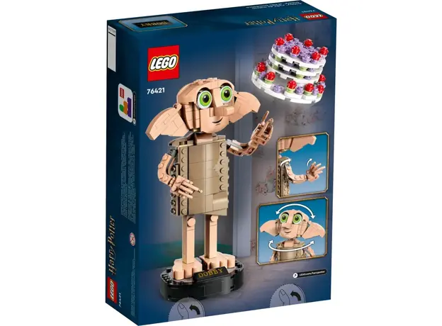 Конструктор LEGO Harry Potter Эльф-домовой Добби 403 детали (76421) - изображение 2