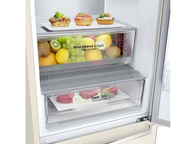 Двухкамерный холодильник LG GC-B509SESM - изображение 7