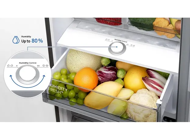 Двухкамерный холодильник SAMSUNG RB38C7B4EB1/UA - изображение 11
