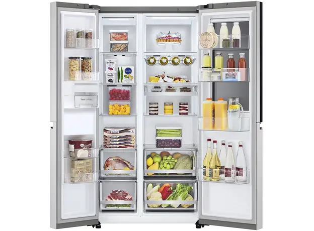 Side-by-side холодильник LG GC-Q257CAFV - изображение 5