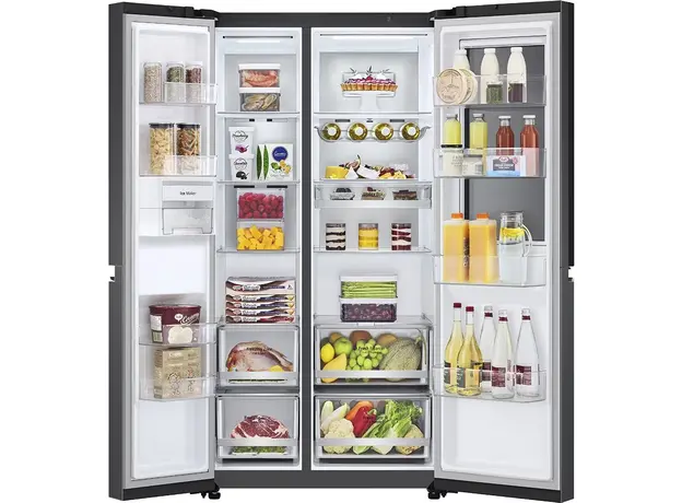 Side-by-side холодильник LG GC-Q257CBFV - изображение 5