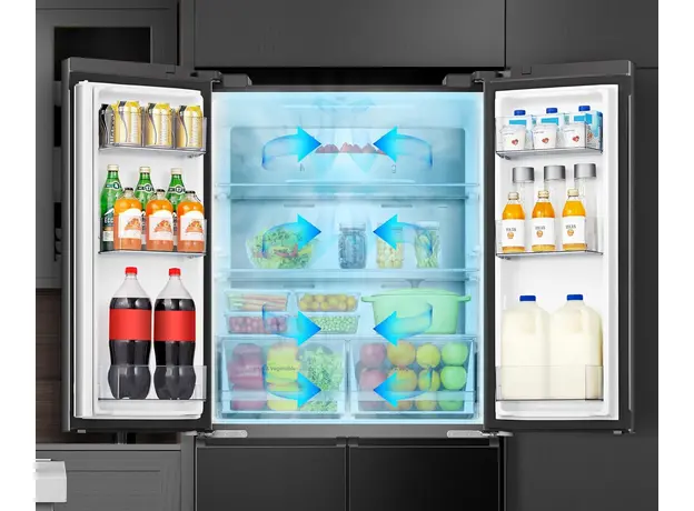 Двухкамерный холодильник Hisense RQ5P470SAFE - изображение 10