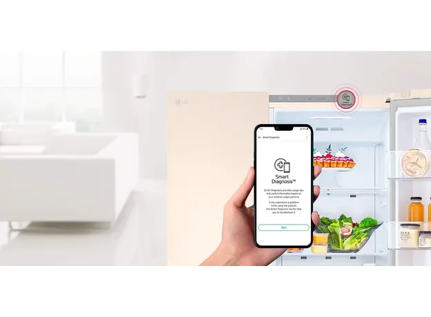 Side-by-Side холодильник LG GC-B257KEHW - изображение 9