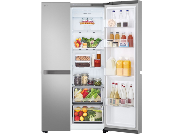 Side-by-Side холодильник LG GC-B257KNHW - изображение 6