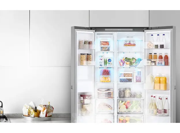 Side-by-Side холодильник LG GC-B257KNHW - изображение 13