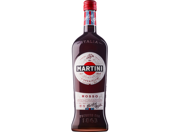 Вермут Martini Rosso полусладкий 1 л 15% (5010677915007) 