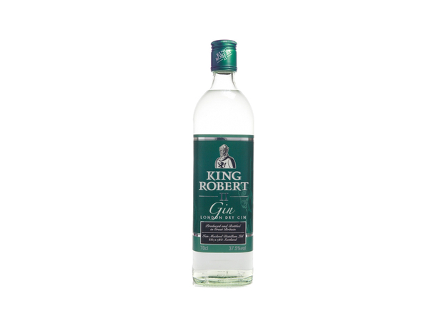 Джин King Robert II Distilled London Dry Gin 0.7 л 37.5% (5010852001976) 