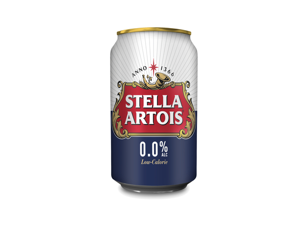 Упаковка пива Stella Artois безалкогольное пастеризованное светлое фильтрованное 0% 0.33 л х 24 шт ж/б (AL5410228277064) - изображение 2