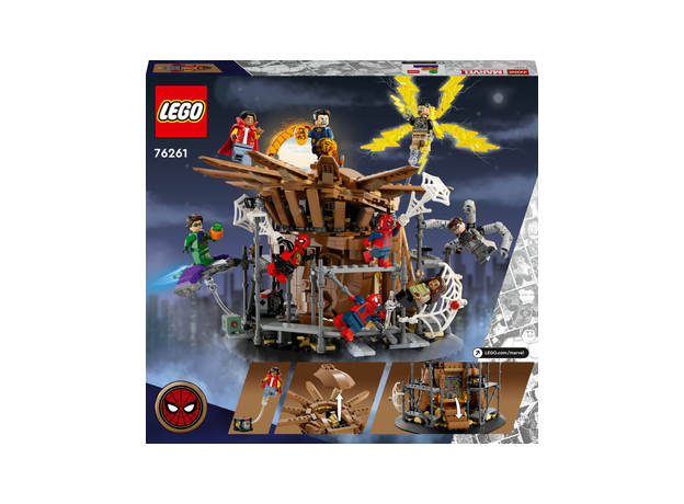 Конструктор LEGO Marvel Решающий бой Человека-Паука 900 деталей (76261) - изображение 18 Конструктор LEGO Marvel Решающий бой Человека-Паука 900 деталей (76261) - изображение 18