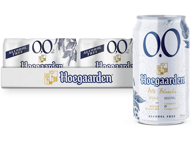 Упаковка пива HoeGaarden Witbier NA Безалкогольное 0.33 л x 24 шт (5410228202929) - изображение 3