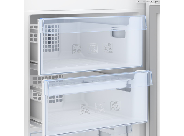 Двухкамерный холодильник BEKO RCNA366K30W - изображение 5