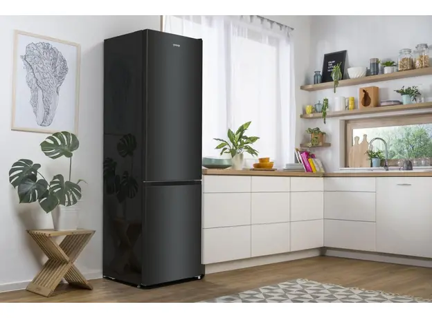 Двухкамерный холодильник Gorenje NRK6202EBXL4 - изображение 11