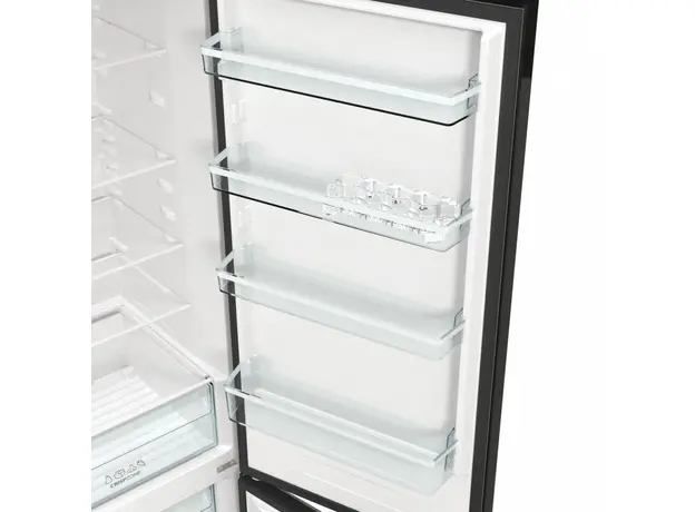 Двухкамерный холодильник Gorenje NRK6202EBXL4 - изображение 7