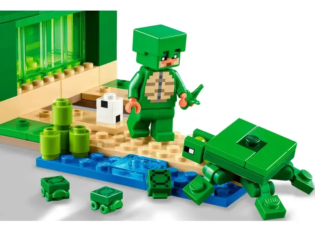 Конструктор LEGO Minecraft Пляжный дом в форме черепахи 234 детали (21254) - изображение 7
