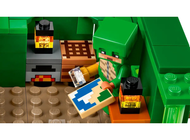 Конструктор LEGO Minecraft Пляжный дом в форме черепахи 234 детали (21254) - изображение 8 Конструктор LEGO Minecraft Пляжный дом в форме черепахи 234 детали (21254) - изображение 8