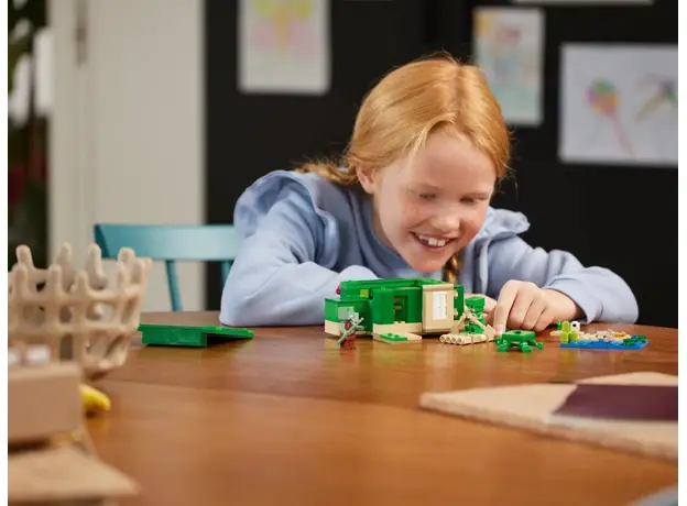 Конструктор LEGO Minecraft Пляжный дом в форме черепахи 234 детали (21254) - изображение 11