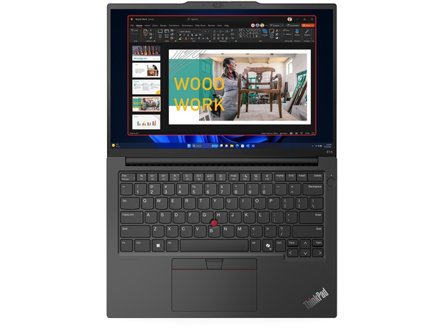 Ноутбук Lenovo ThinkPad E14 Gen 6 Intel [21M8S38M00] Graphite Black - изображение 4