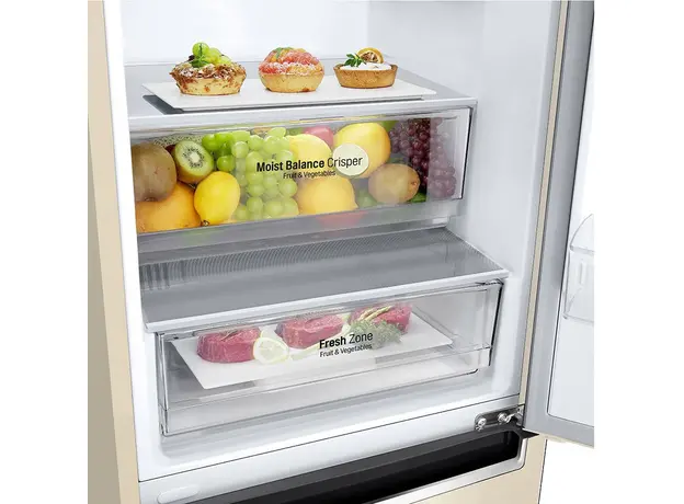 Двухкамерный холодильник LG GC-B509MEWM - изображение 9
