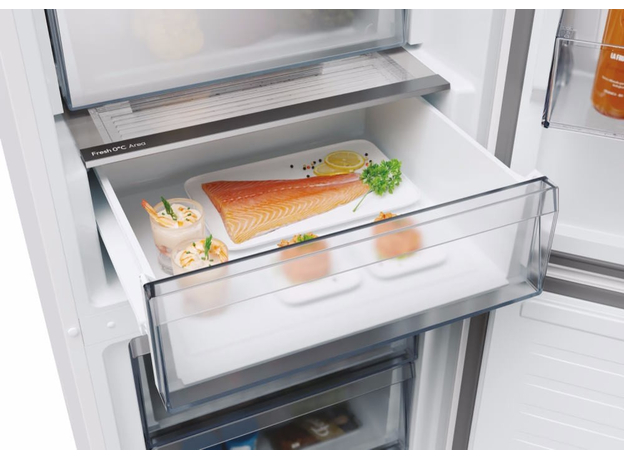 Двухкамерный холодильник CANDY CNCQ2T620EW - изображение 7