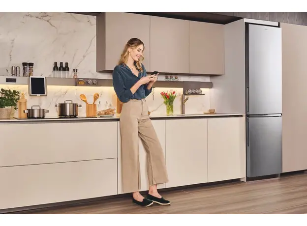 Двухкамерный холодильник CANDY CNCQ2T620EX - изображение 18