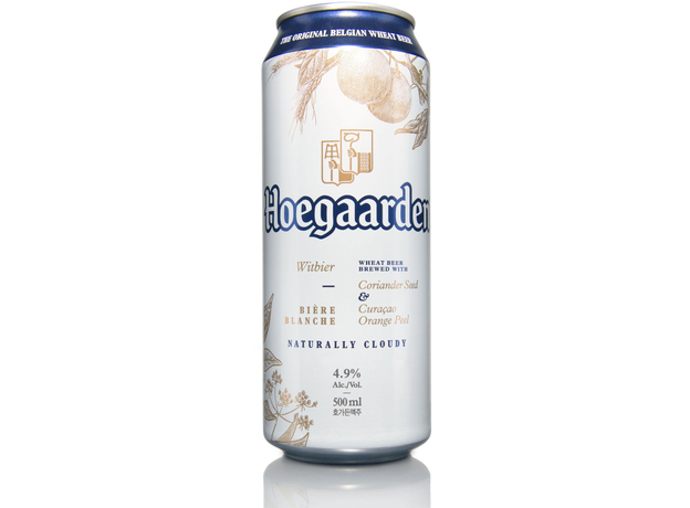Упаковка пива  Hoegaarden White светлое нефильтрованное 4.9% 0.5 л x 24 шт (AL5410228169604) 