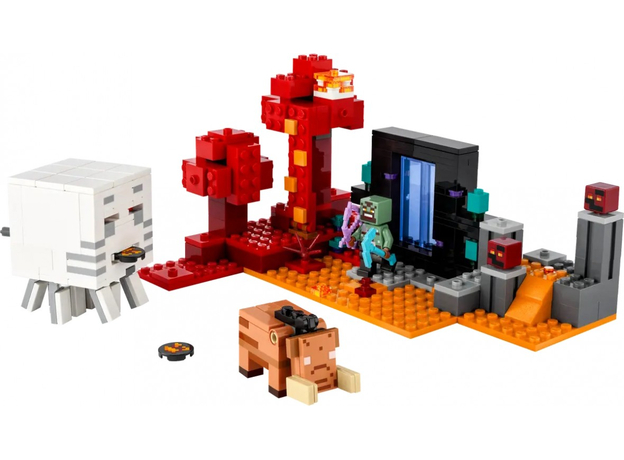 Конструктор LEGO Minecraft Засада у портала в Нижний мир 352 детали (21255) - изображение 3 Конструктор LEGO Minecraft Засада у портала в Нижний мир 352 детали (21255) - изображение 3