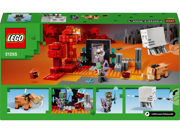 Конструктор LEGO Minecraft Засада у портала в Нижний мир 352 детали (21255) - изображение 16 Конструктор LEGO Minecraft Засада у портала в Нижний мир 352 детали (21255) - изображение 16