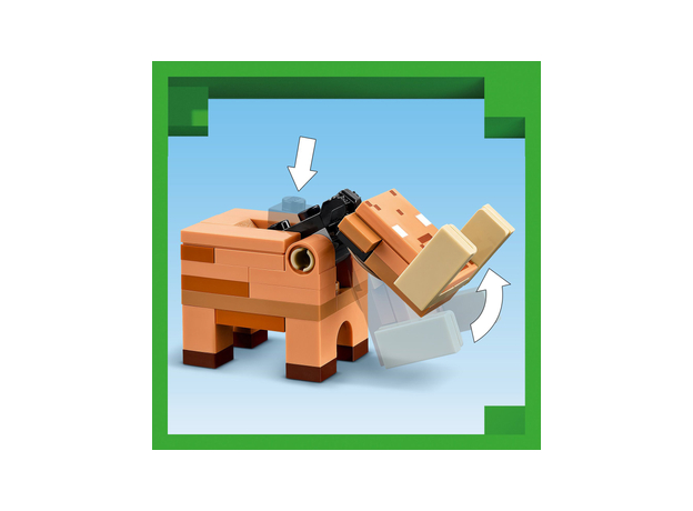Конструктор LEGO Minecraft Засада у портала в Нижний мир 352 детали (21255) - изображение 13 Конструктор LEGO Minecraft Засада у портала в Нижний мир 352 детали (21255) - изображение 13