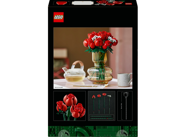 Конструктор LEGO Icons Букет роз 822 детали (10328) - изображение 15 Конструктор LEGO Icons Букет роз 822 детали (10328) - изображение 15