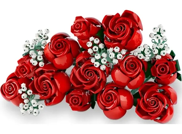 Конструктор LEGO Icons Букет роз 822 детали (10328) - изображение 6