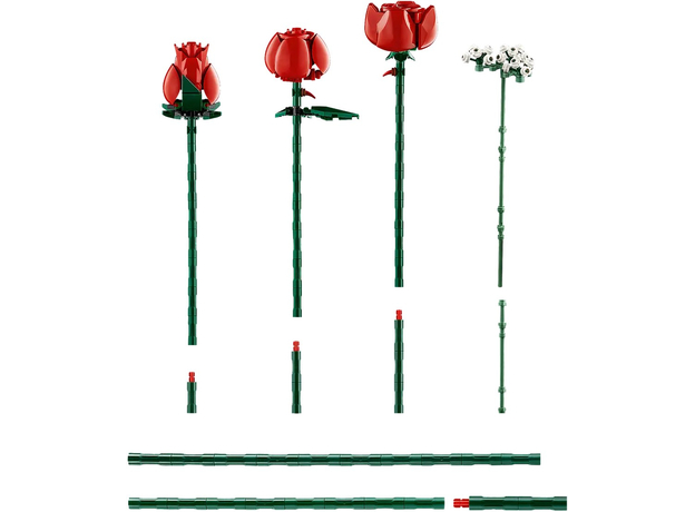 Конструктор LEGO Icons Букет роз 822 детали (10328) - изображение 7 Конструктор LEGO Icons Букет роз 822 детали (10328) - изображение 7