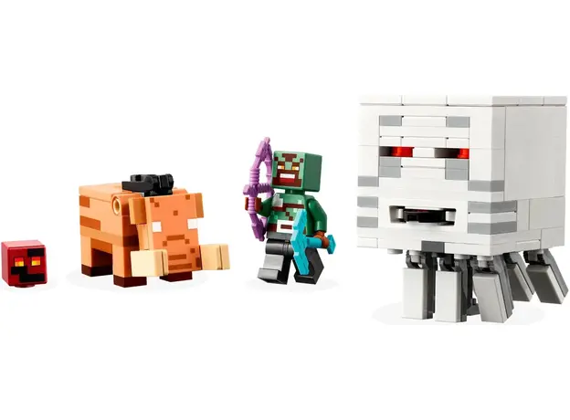 Конструктор LEGO Minecraft Засада у портала в Нижний мир 352 детали (21255) - изображение 5