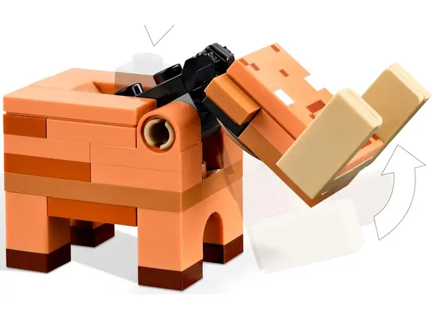 Конструктор LEGO Minecraft Засада у портала в Нижний мир 352 детали (21255) - изображение 6