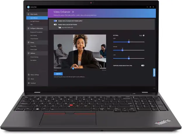 Ноутбук Lenovo ThinkPad T16 Gen 2 AMD [21K70049RA] Thunder Black - изображение 8