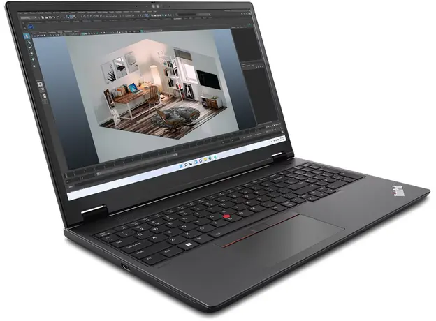 Ноутбук Lenovo ThinkPad P16v Gen 2 Intel [P16v G2 21KX0014RA] Black - изображение 2
