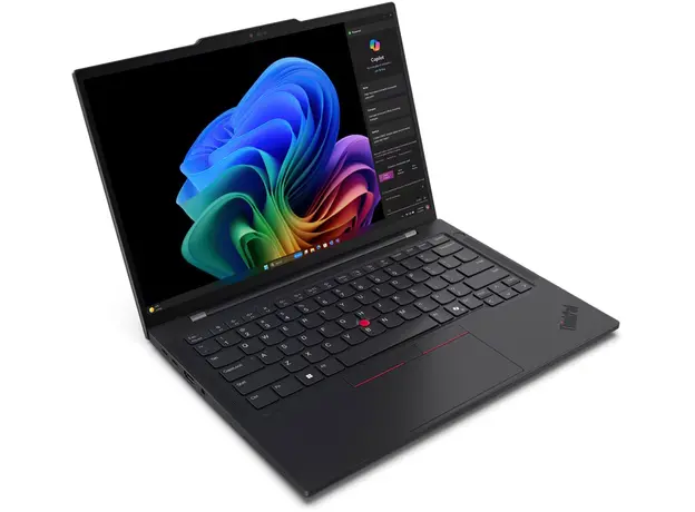 Ноутбук Lenovo ThinkPad T14s Gen 6 Snapdragon [21N1000SRA] Black - изображение 2