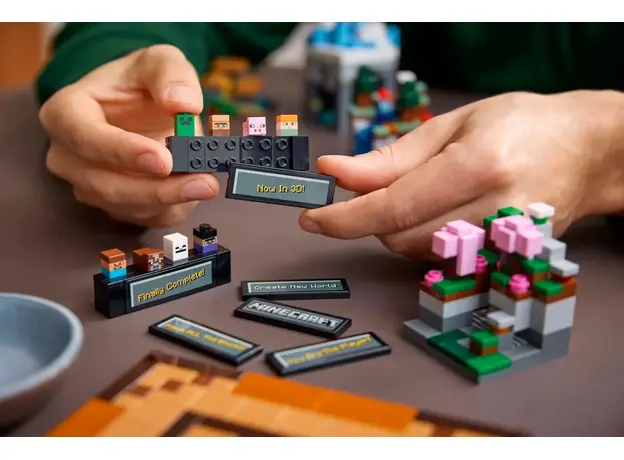 Конструктор LEGO Minecraft Верстак 1195 деталей (21265) - изображение 8