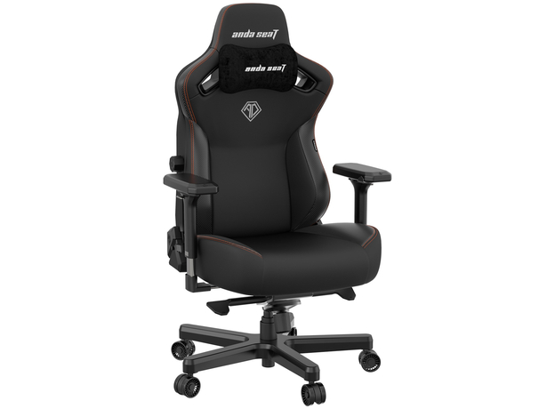 Кресло игровое Anda Seat Kaiser 3 Size XL Black (AD12YDC-XL-01-B-PVC)  Кресло игровое Anda Seat Kaiser 3 Size XL Black (AD12YDC-XL-01-B-PVC)