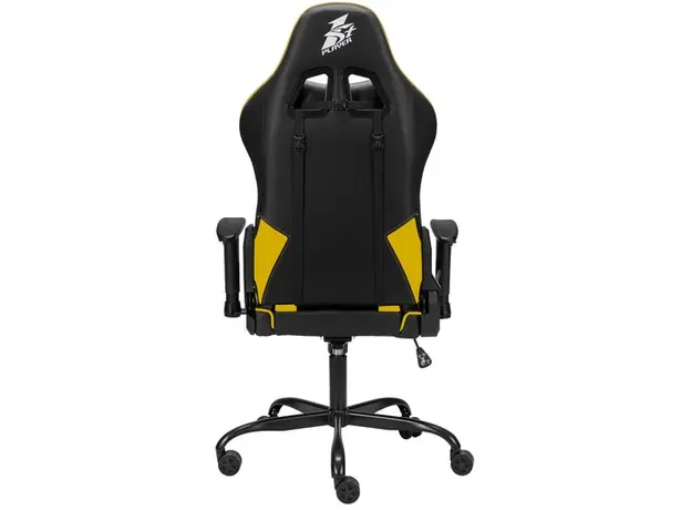 Кресло для геймеров 1STPLAYER S01 Black-Yellow - изображение 5