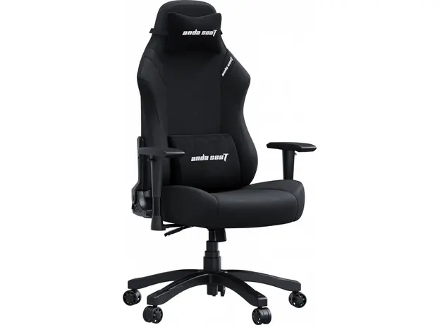 Кресло игровое Anda Seat Luna Size L Black Fabric (AD18-44-B-F) 
