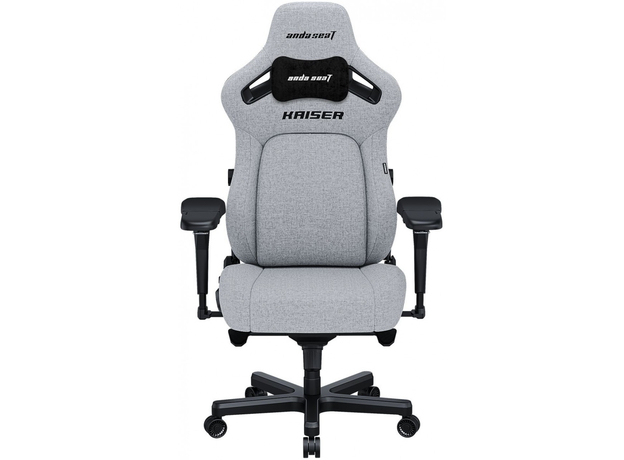 Кресло для геймеров Anda Seat Kaiser 4 Size XL Gray Linen Fabric (AD12YDDC-XLL-20-G-CF) 