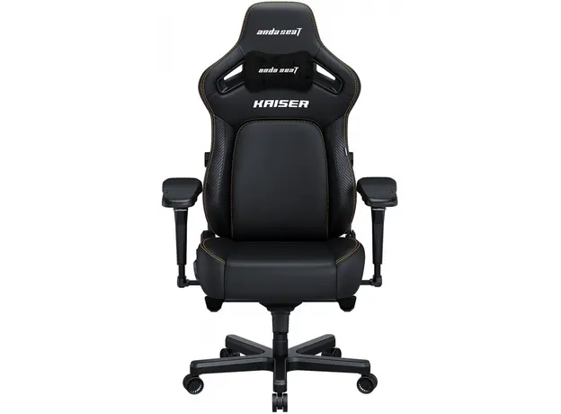 Кресло для геймеров Anda Seat Kaiser 4 Size XL Black Premium PVC (AD12YDDC-XLL-20-B-PV/C) 