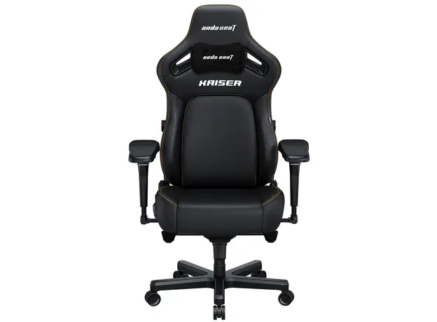 Кресло игровое Anda Seat Kaiser 4 Size L Black Premium PVC (AD12YDDC-L-20-B-PV/C) 