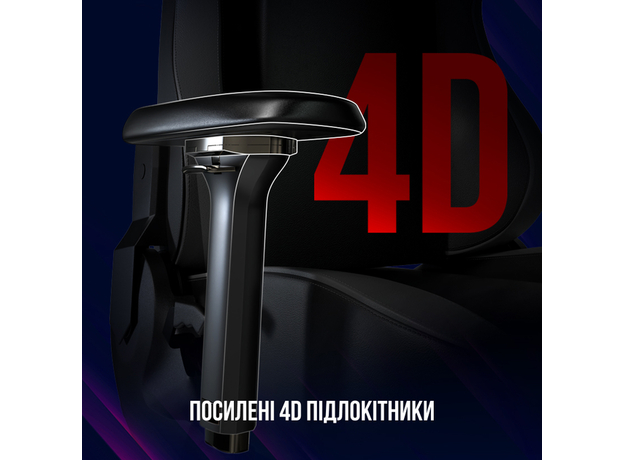 Кресло геймерское Lorgar Base 311 Black/Blue (LRG-CHR311BBL) - изображение 8