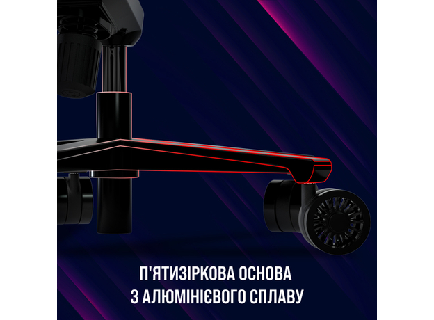 Кресло геймерское Lorgar Base 311 Black/Blue (LRG-CHR311BBL) - изображение 12