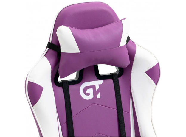 Кресло для геймеров GT RACER X-5934-B Kids White/Violet - изображение 10